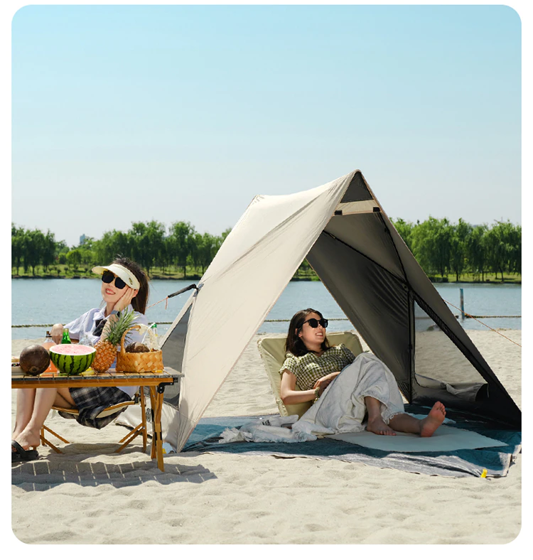 Cheap Goat Tents New Design Summer Outdoor Anti UV Beach Tent Outdoor Sunshade Waterproof   